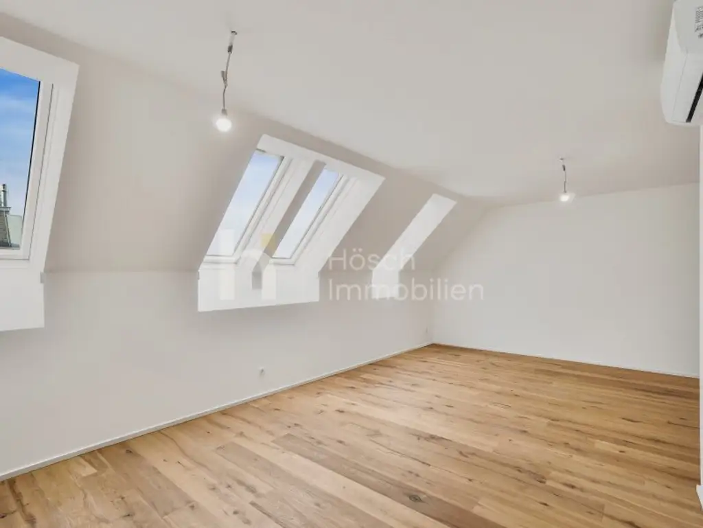 Exklusive Dachgeschosswohnungen in Margareten