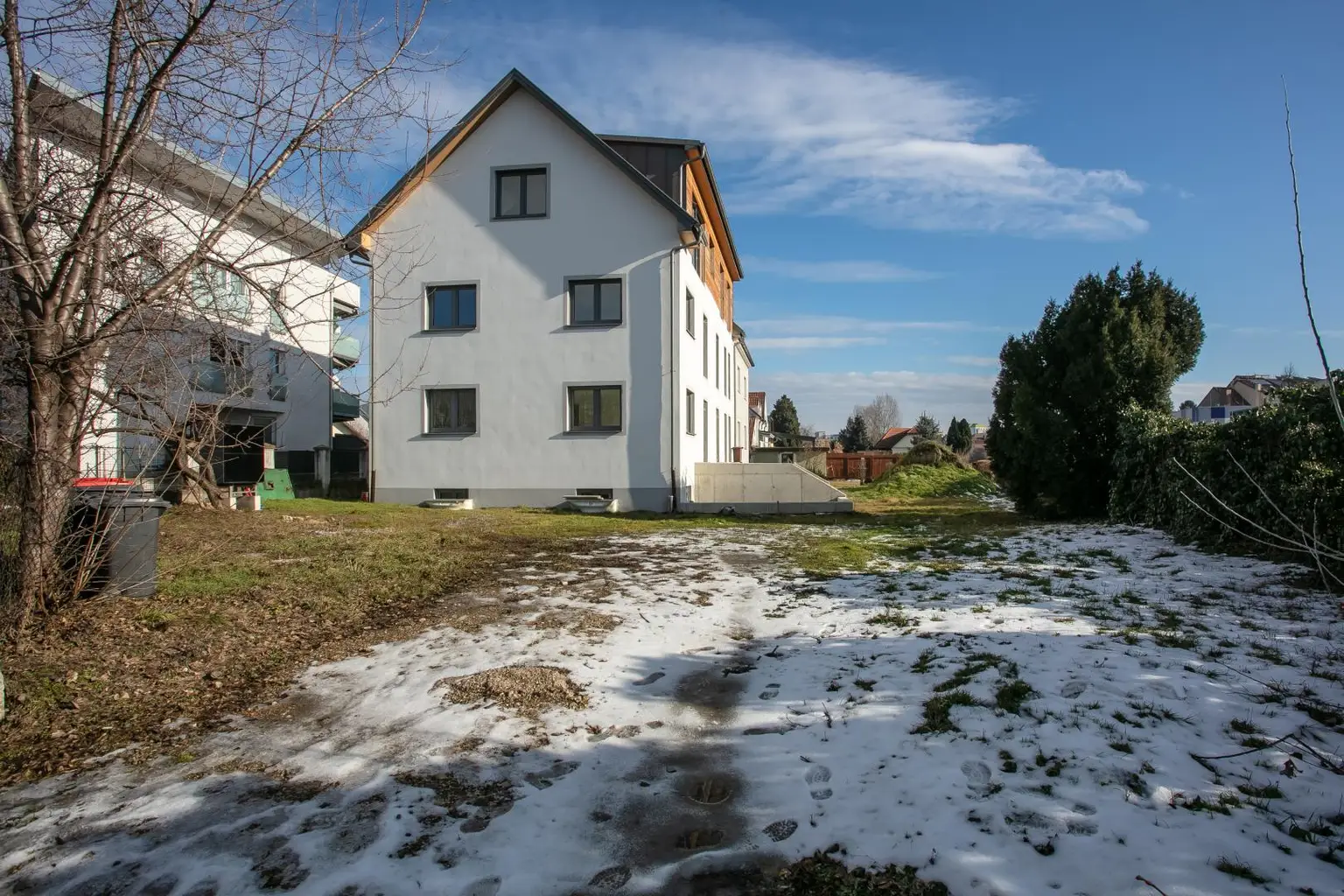 zukünftige Parkfläche