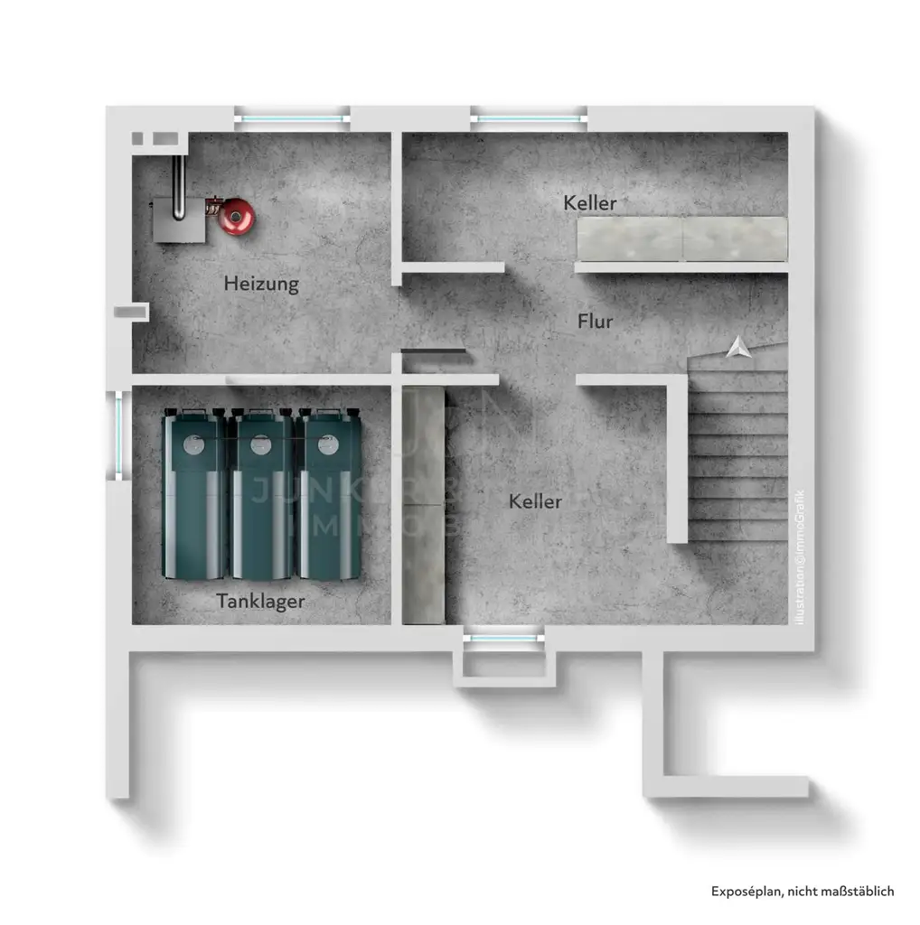 Grundriss Keller