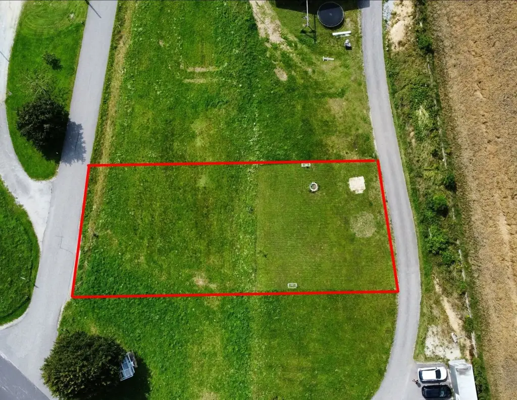 Traumhaftes Baugrundstück: 982m² für Ihr Eigenheim / Gewerbe in Gutauer Naturlage ohne Bauzwang