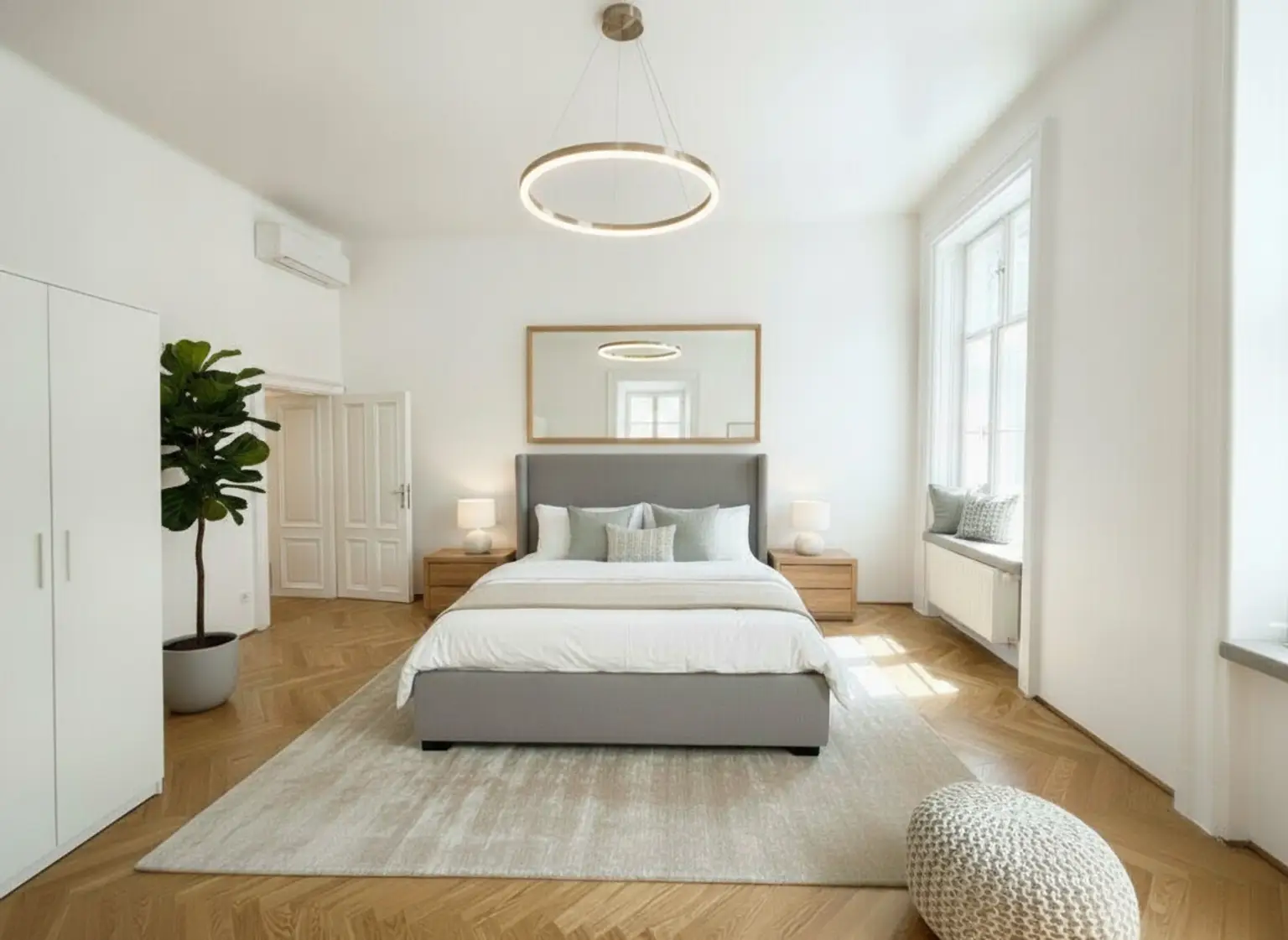 UNBEFRISTET und ERSTBEZUG: Prachtvolle, ruhige und klimatisierte Altbauwohnung in fantastischer Lage / FIRST OCCUPANCY: Quiet, air-conditioned flat in a historic building in a fantastic location