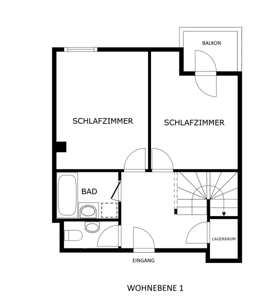 DG Maisonette Nähe Alte Donau - Klimaanlage - Kleiner Balkon