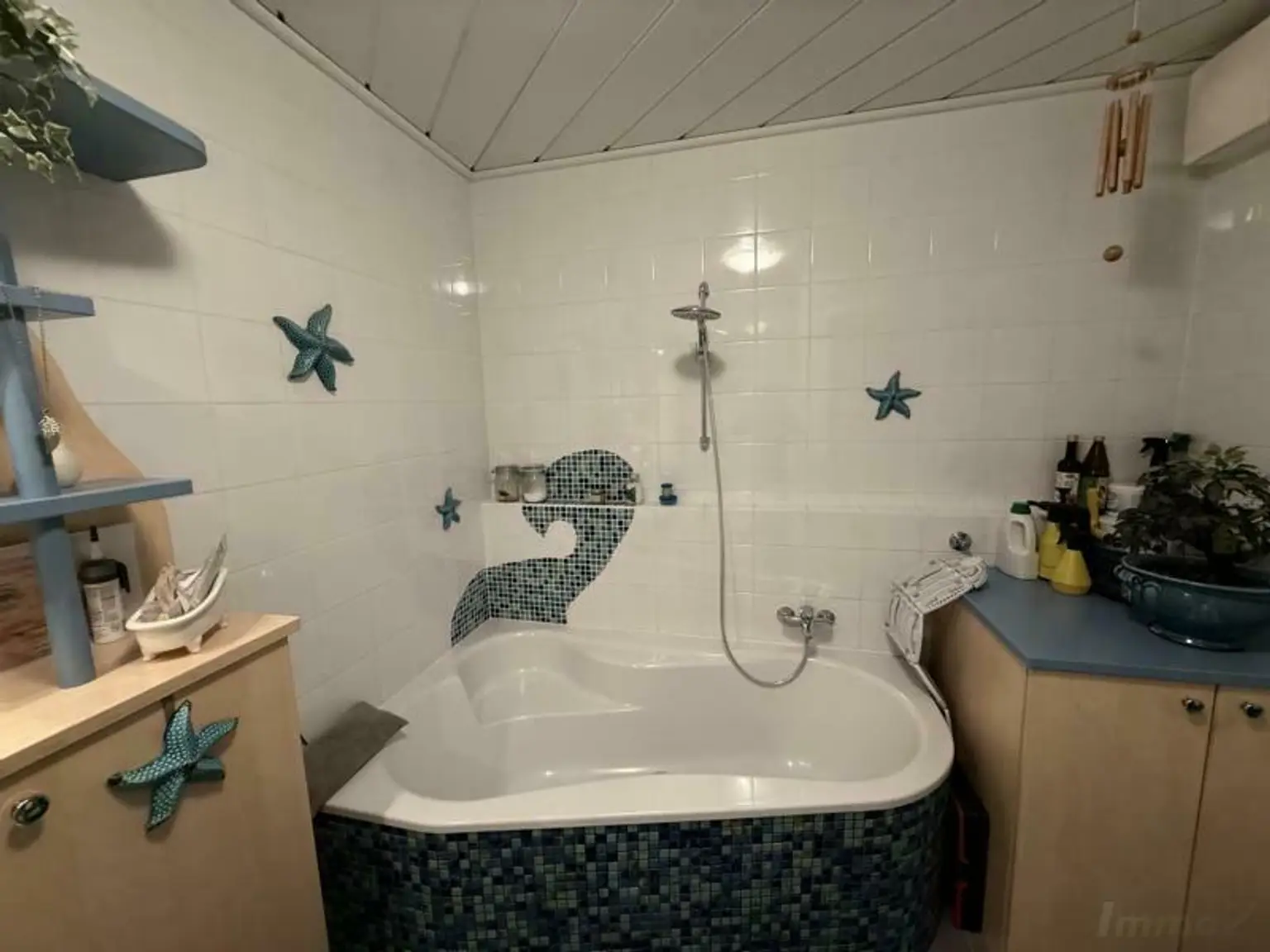 gemütliche Eckwanne