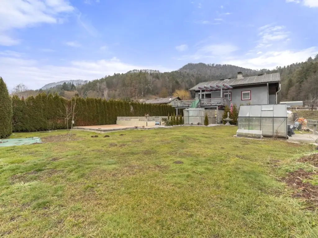 Teilsaniertes 140m² Wohnhaus mit 1.012m² schönem Grundstück in Ruden bei Völkermarkt - St. Radegund