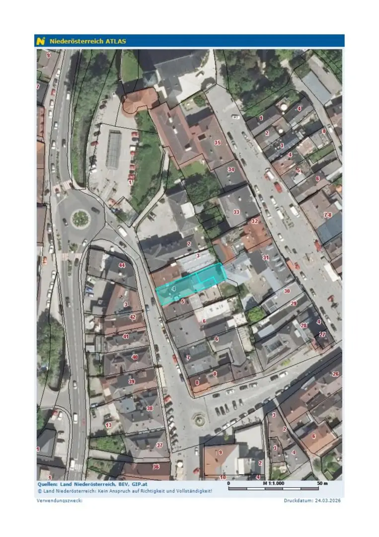 Orthofoto (Quelle: NÖ-Atlas)