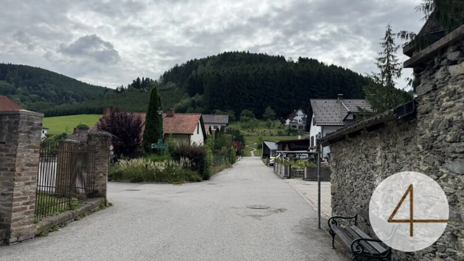 Weg zum Zentrum