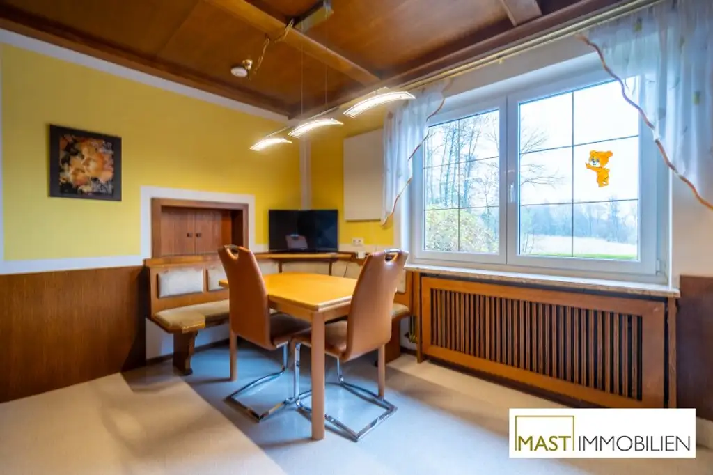 Charmant möblierte 3 Zimmer Wohnung mit Gartenbenutzung in idyllischer Lage von Gurnitz