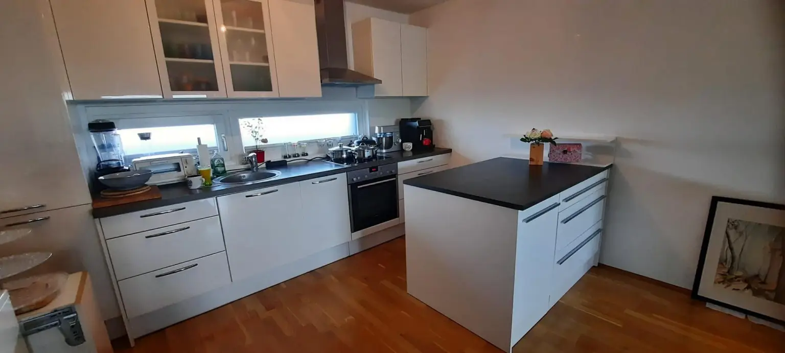 neu: Kochinsel in Küche