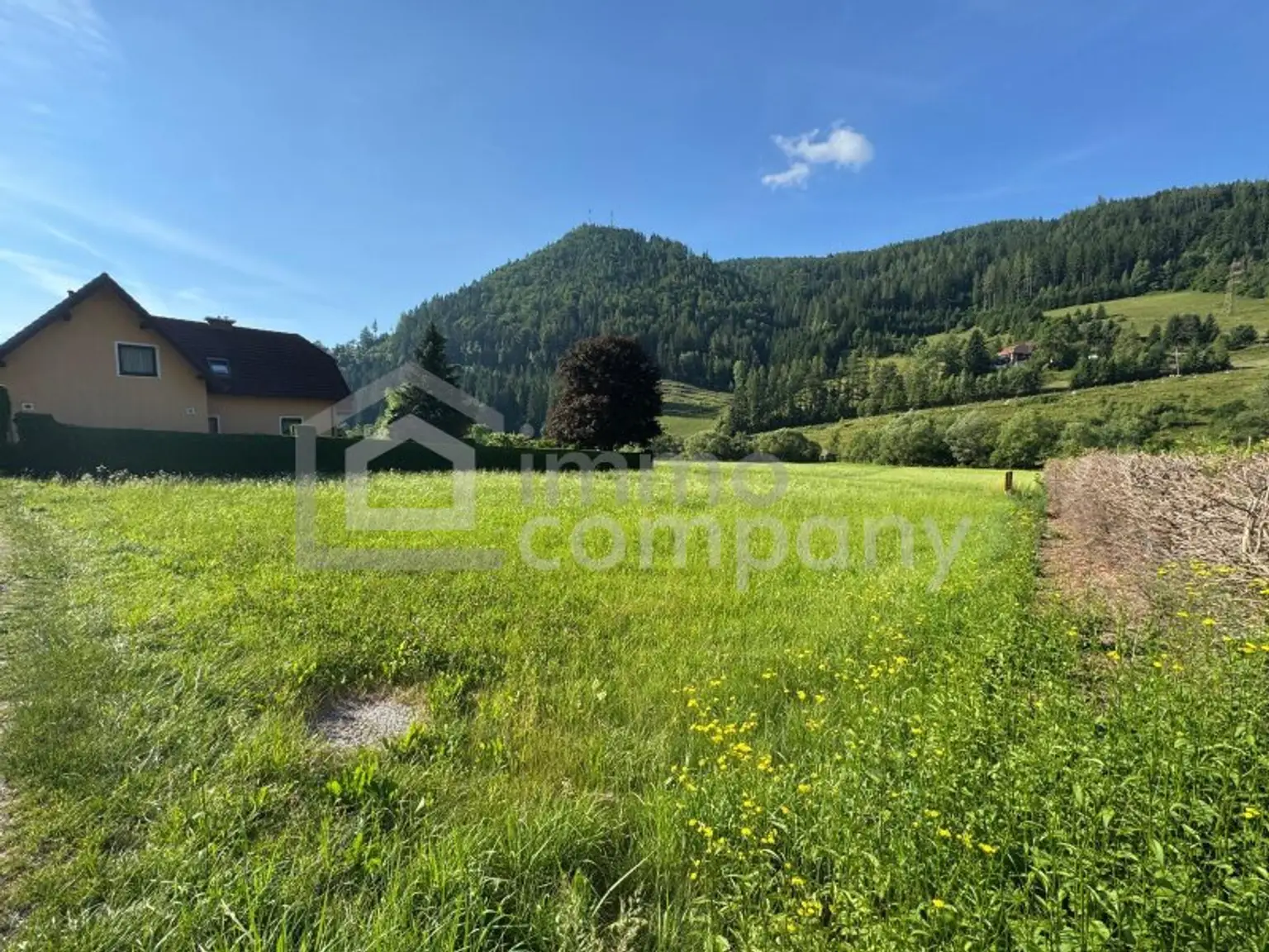 Baugrundstück mit Bergpanorama in St. Kathrein an der Laming – 1.070 m²