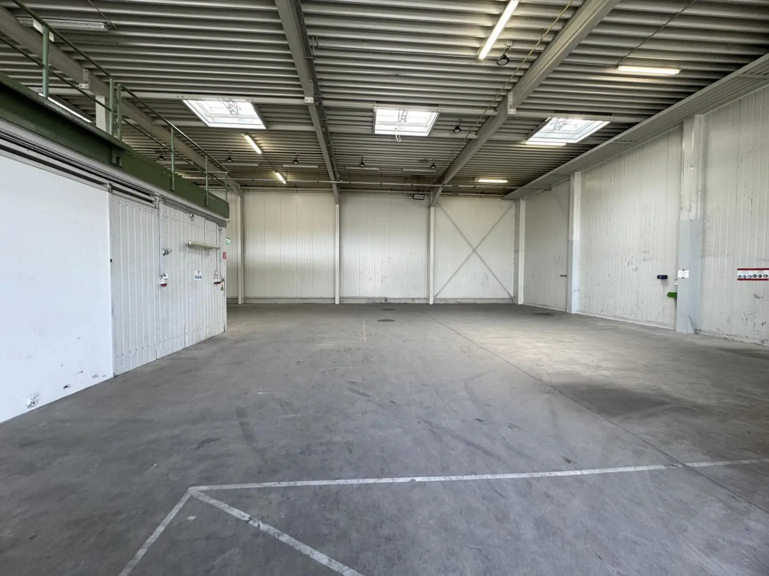 Innenansicht Halle Nord