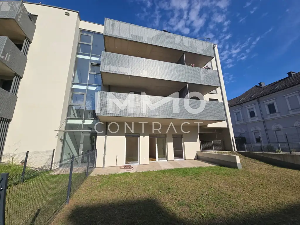 Neuwertige, geförderte  3 Zimmer GARTENWOHNUNG in Innenhoflage - Puchstraße 44 - Top 001