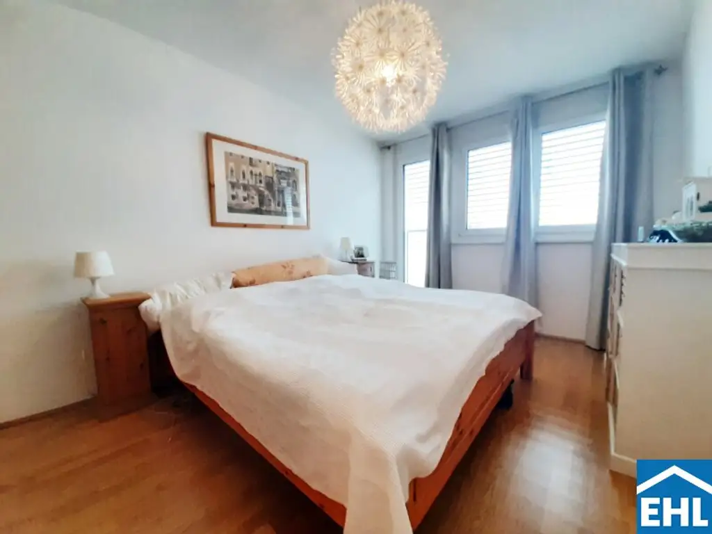 Moderne 3-Zimmer-Wohnung mit Balkon und Garagenstellplatz
