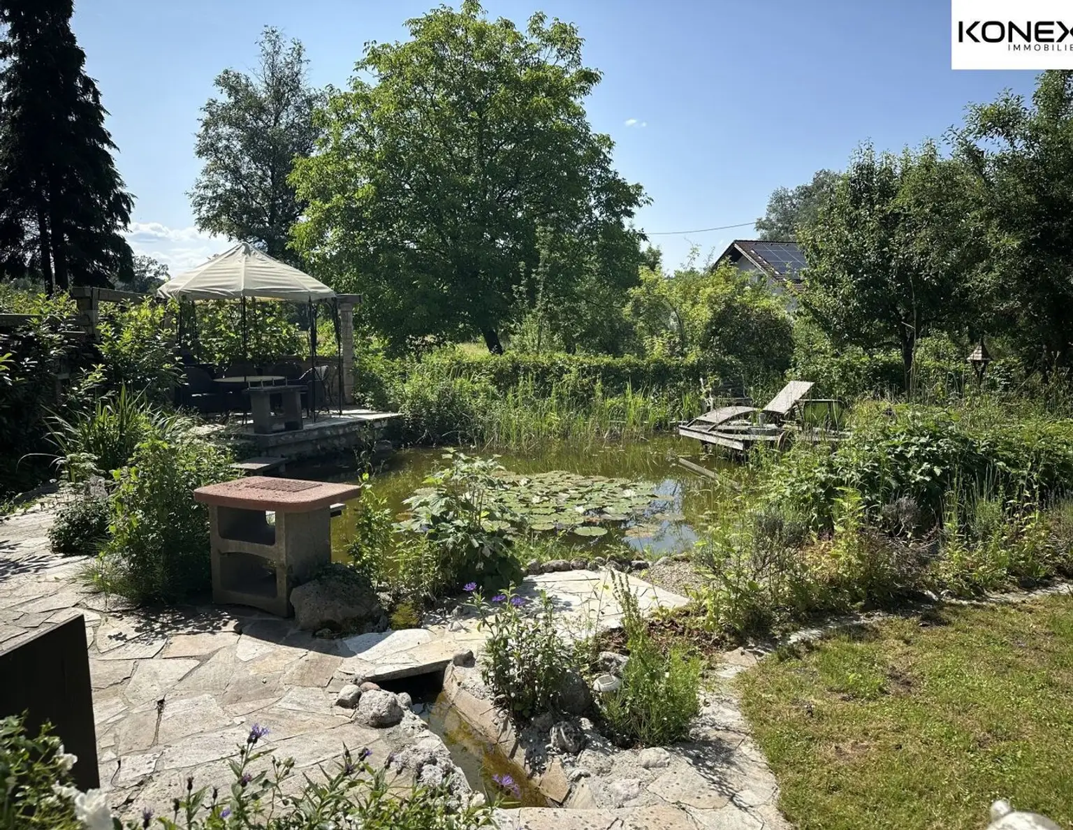 Stilvolles Einfamilienhaus mit Pool & Teich in begehrter Lage Salzburg-Moosstraße