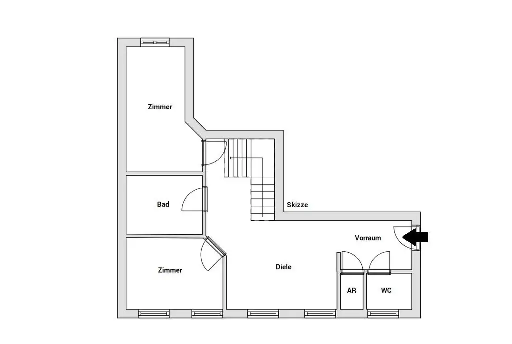 Gut geschnittene Dachgeschoßwohnung in beliebter Wiener Lage