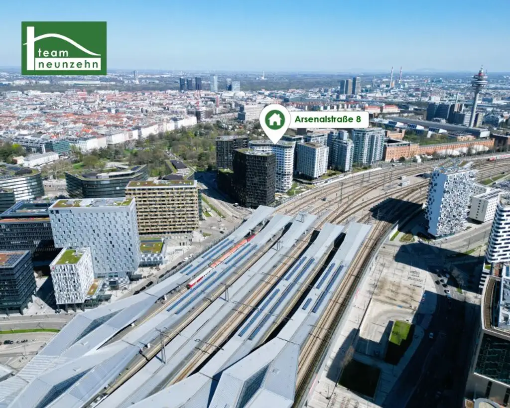 Urbanes Wohnen mit Klasse – exklusive Neubauwohnung beim Wiener Hauptbahnhof - ab 01.12.2025 beziehbar!