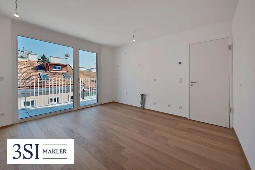 The Temptation: Charmante 2-Zimmer Dachgeschoßwohnung mit Balkon