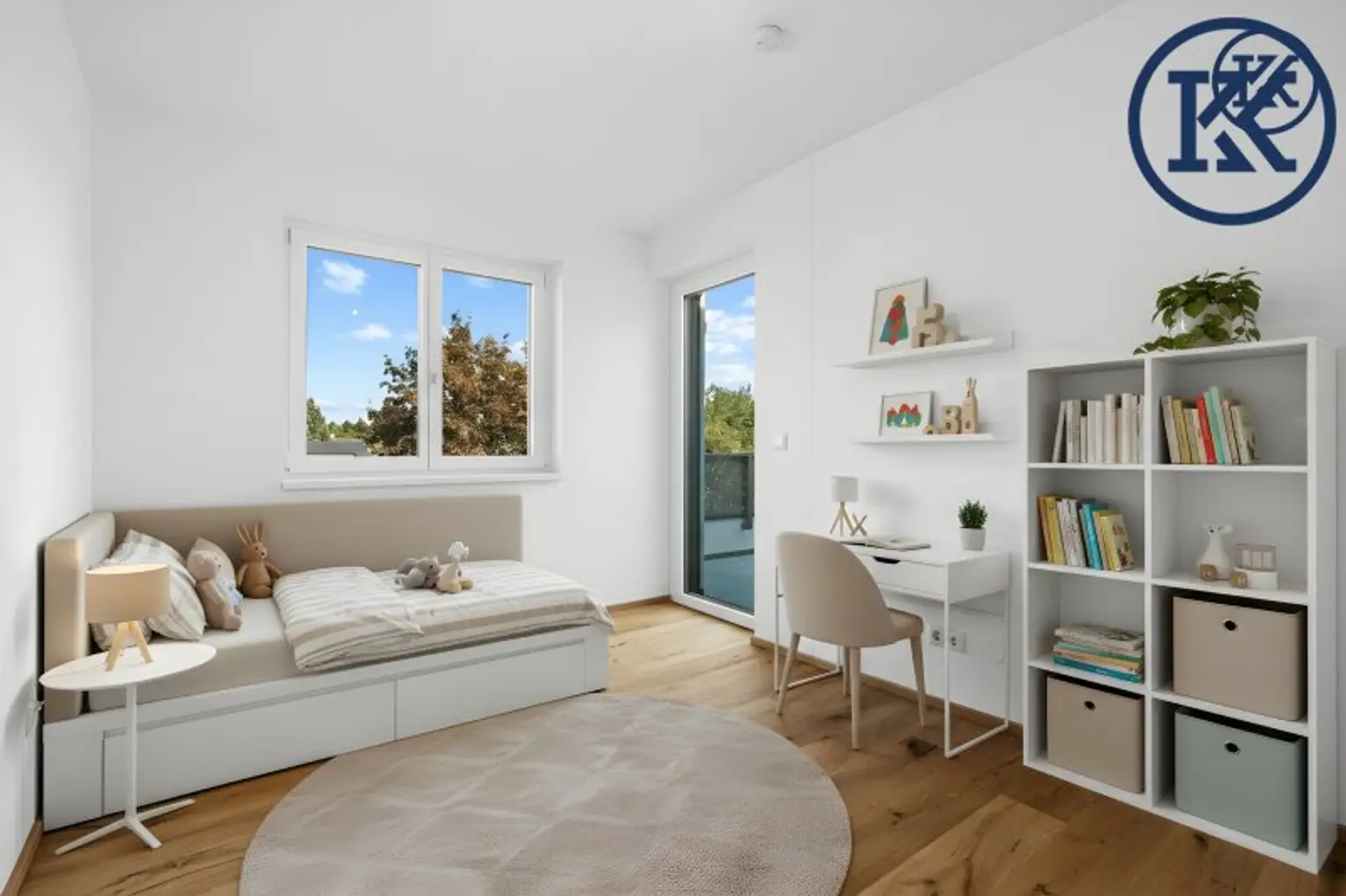 Schlafzimmer Staged