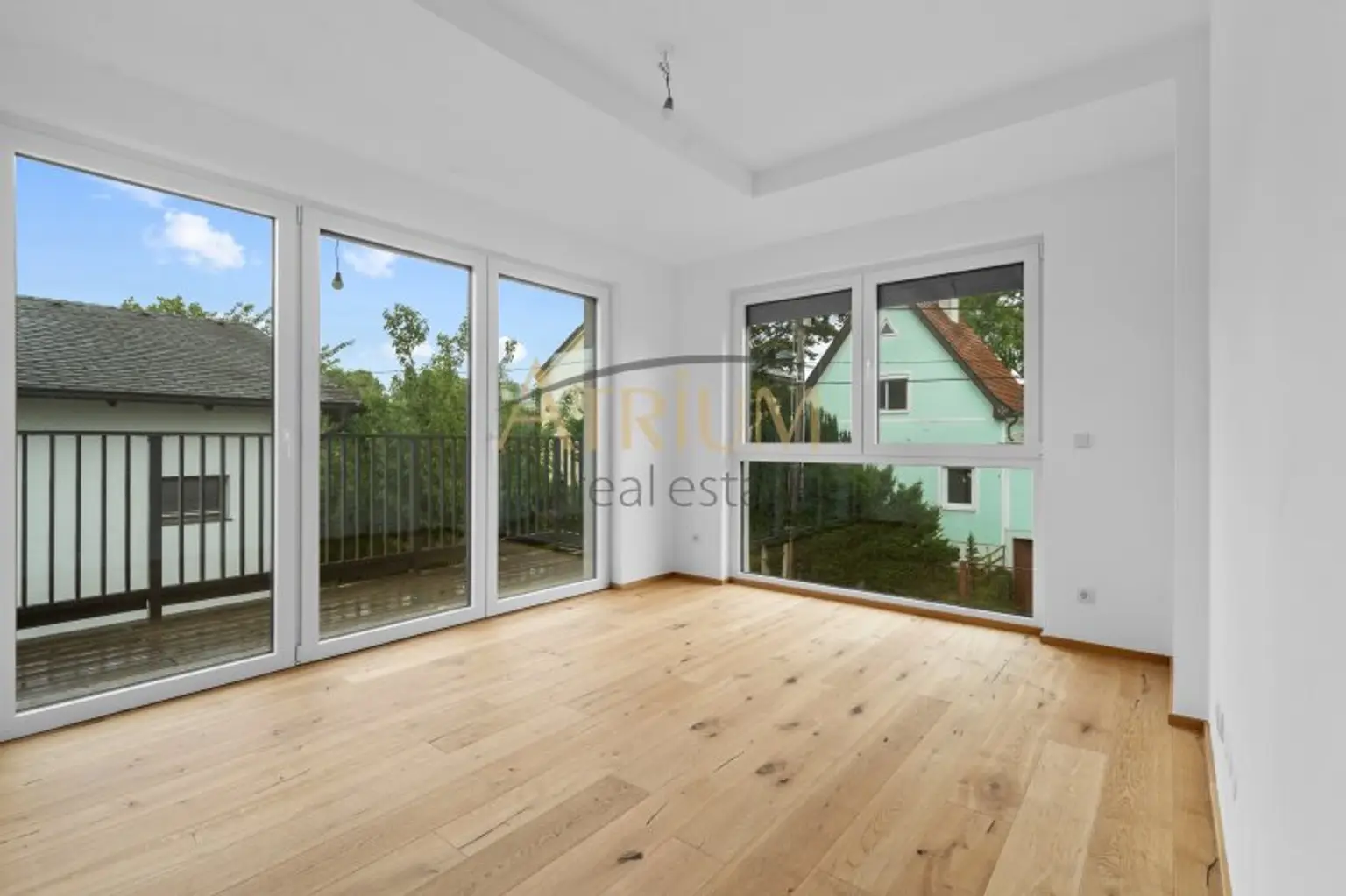 Erstbezug – moderne 2-Zimmer-Wohnung mit Balkon & Fernblick