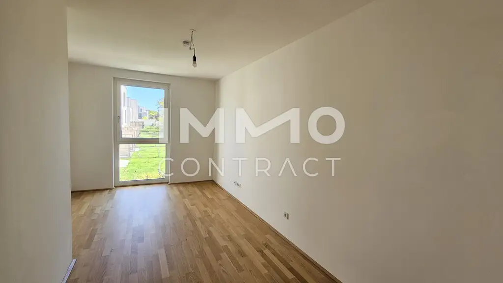 Grünblick und doch zentral: Helle 3-Zimmer-Wohnung mit Balkon m Erstbezug - Provisionsfrei!