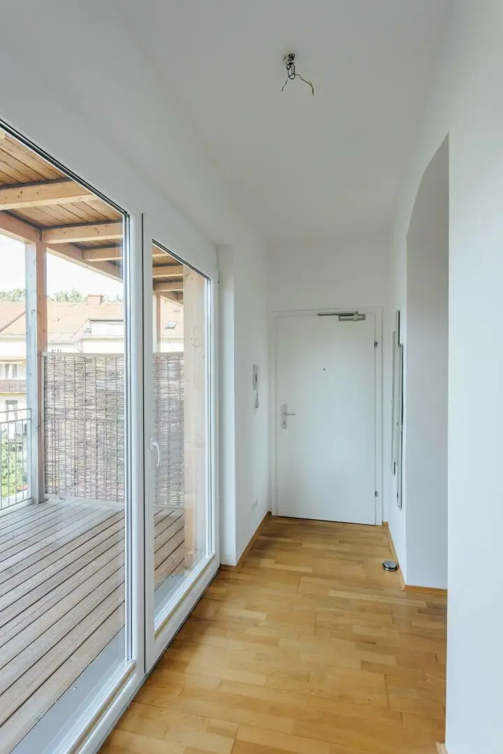 Graz Eggenberg: Neubauwohnung mit großem Balkon, Garten und kostenfreier Parkzone