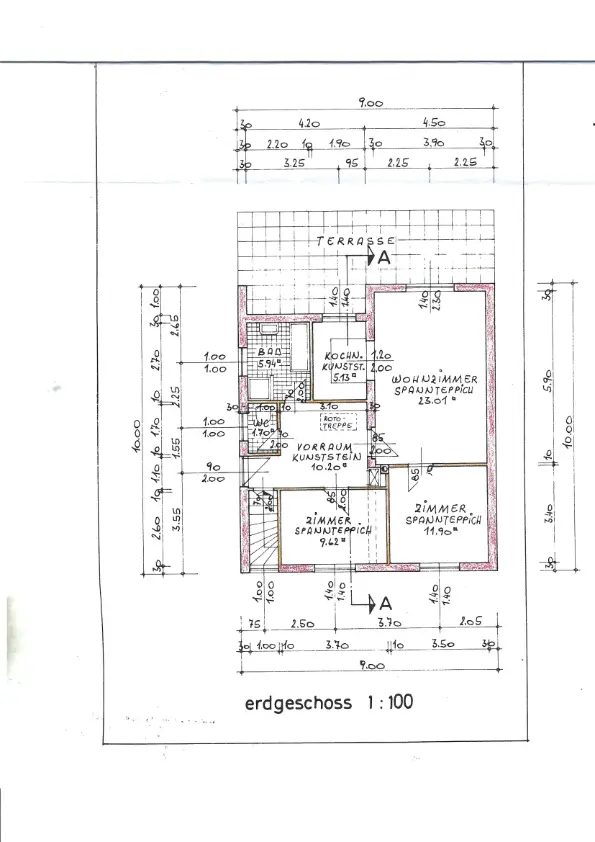 Einfamilienhaus mit Vollkeller in ruhiger Lage !