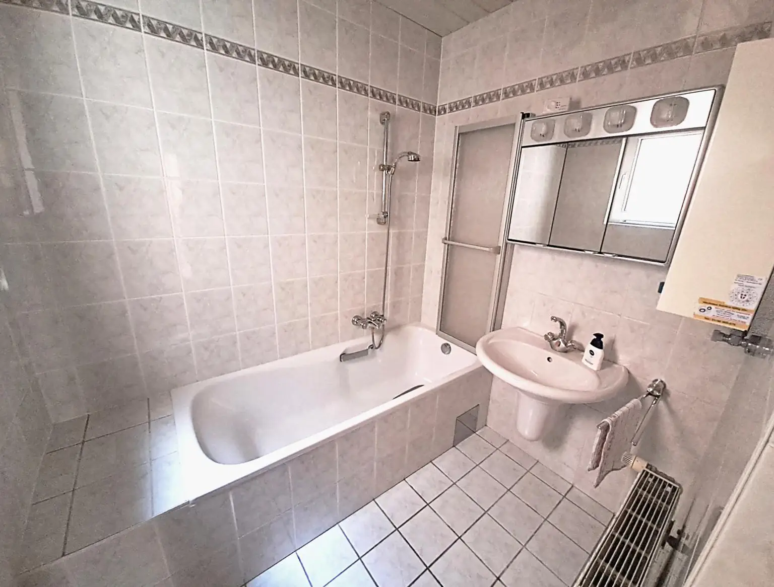 gepflegte Badezimmer