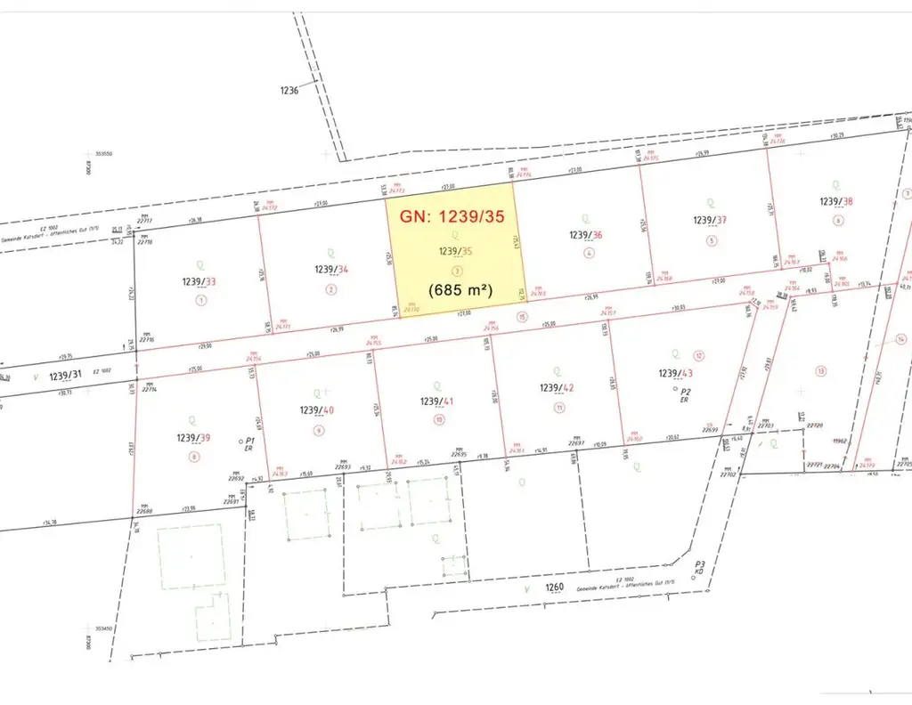 Baugrundstücke in Katsdorf / Ruhstetten - sonnige Lage, ideal für 1-3 Wohneinheiten je Parzelle