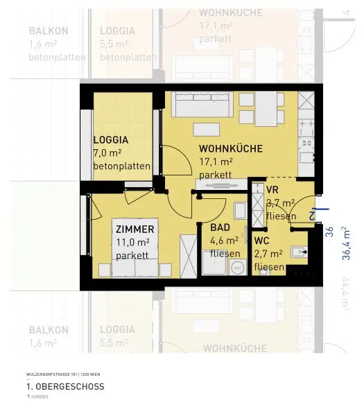 PROVISIONSFREI - Aspern Flats 101 - Ihr Traum vom Eigenheim im Grünen
