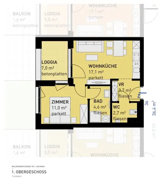 PROVISIONSFREI - Aspern Flats 101 - Ihr Traum vom Eigenheim im Grünen