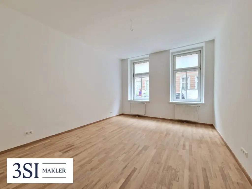 Charmante 1-Zimmer-Wohnung im klassischen Altbauparterre