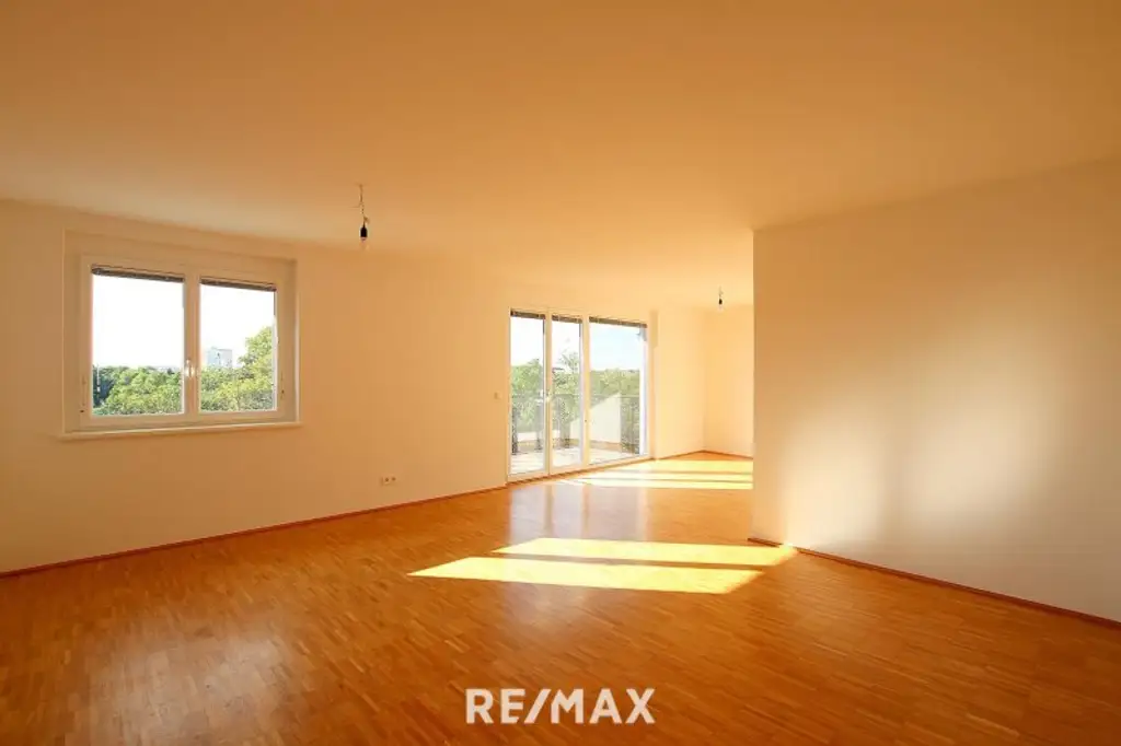 Panoramablick beim Park - großzügige 3-Zimmer Wohnung in Bestlage:  grün, ruhig, hell!