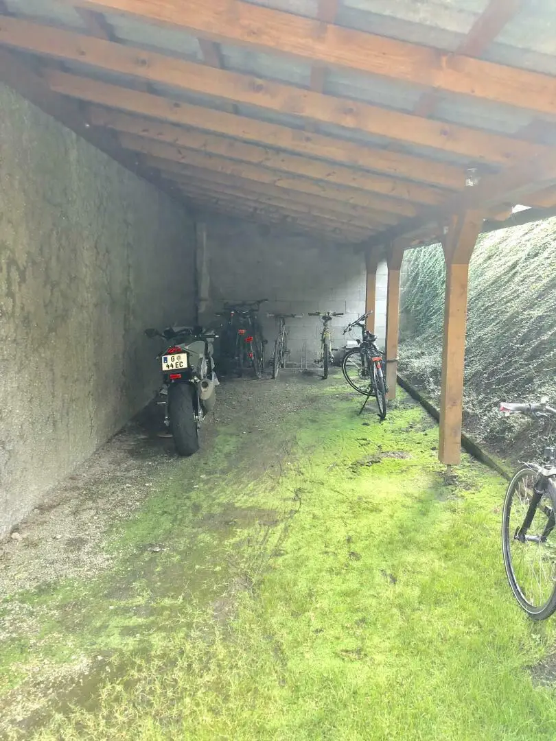 Platz für Fahrrad
