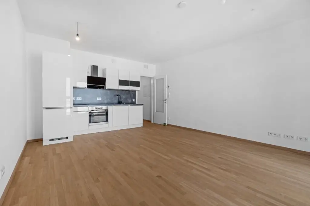 Modernes Wohnen über den Dächern Wiens – stilvolle Neubauwohnung mit Loggia im 18. Stock des Helio Towers