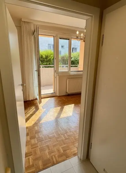 Blick ins Schlafzimmer