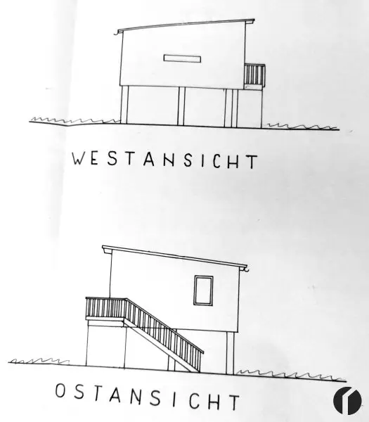 Ansicht Ost-West