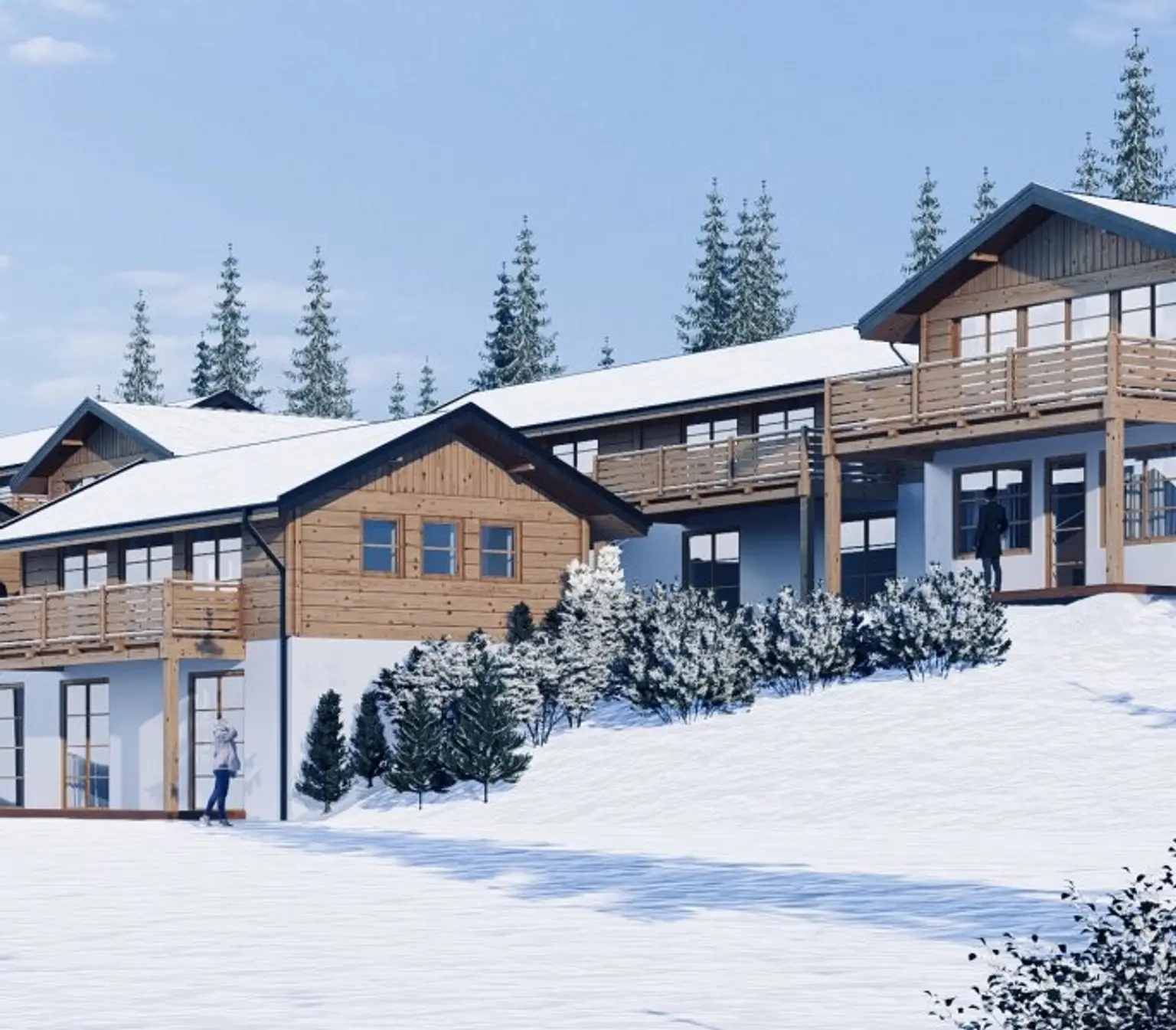 FERIENIMMOBILIE / Kärnten - Hochrindl! Traumhafte Chalets mit herrlichem Blick über das Kärntner Land.