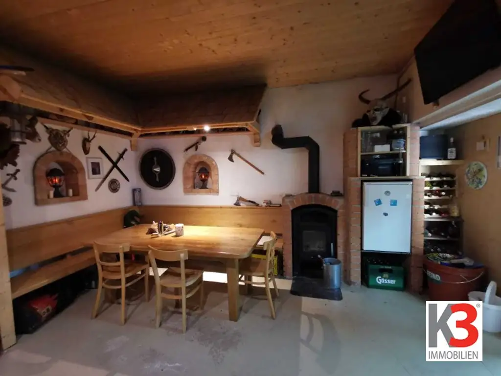 K3 - Gemühtlicher, barrierefreier Bungalow mit kleiner Werkstatt und angebautem Pavillon