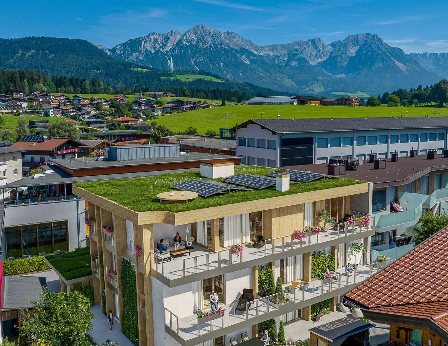 Baugenehmigtes Projekt mit 5 Wohnungen im Zentrum