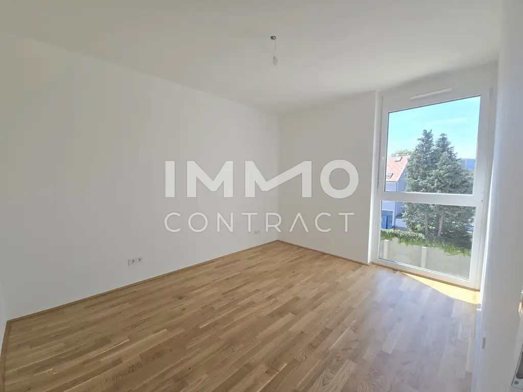 Erstbezug ab 01.10.2025: geförderte 4 Zimmer Wohnung mit Balkon in ruhiger und zentraler Lage - Puchstraße 34 - Top 08