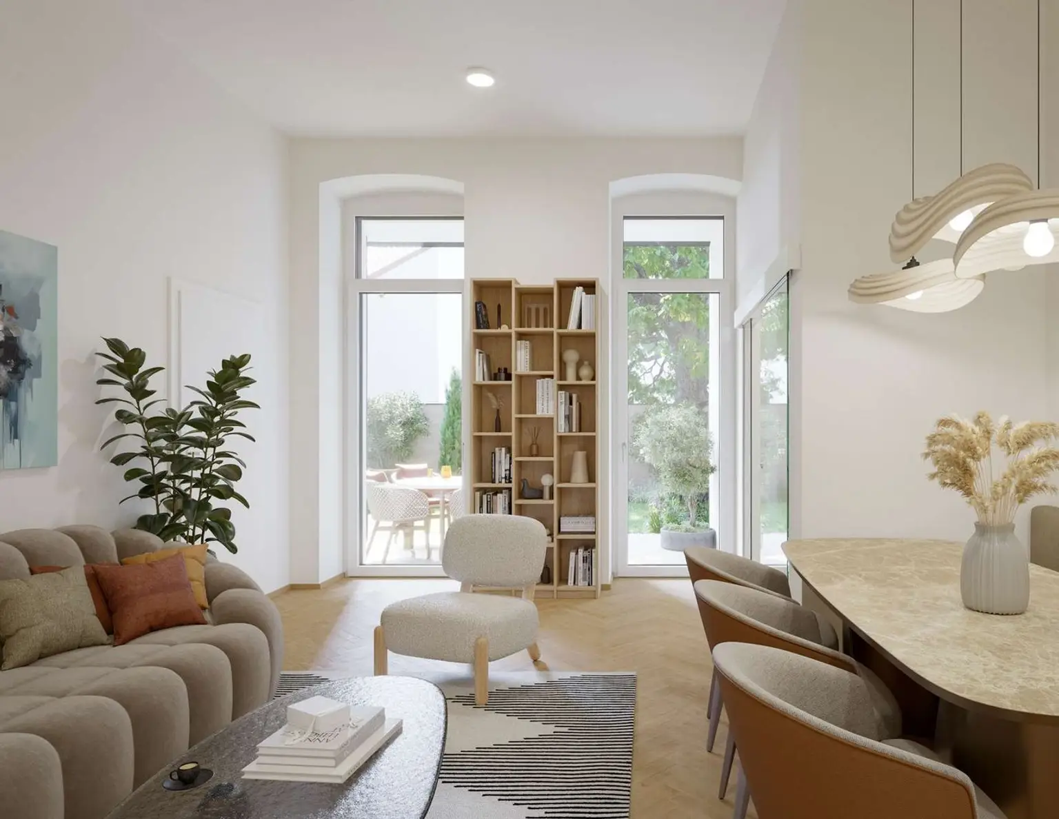 3-Zimmer Dachgeschosswohnung inkl. Loggia, Terrasse und hellem Wohn-Essbereich