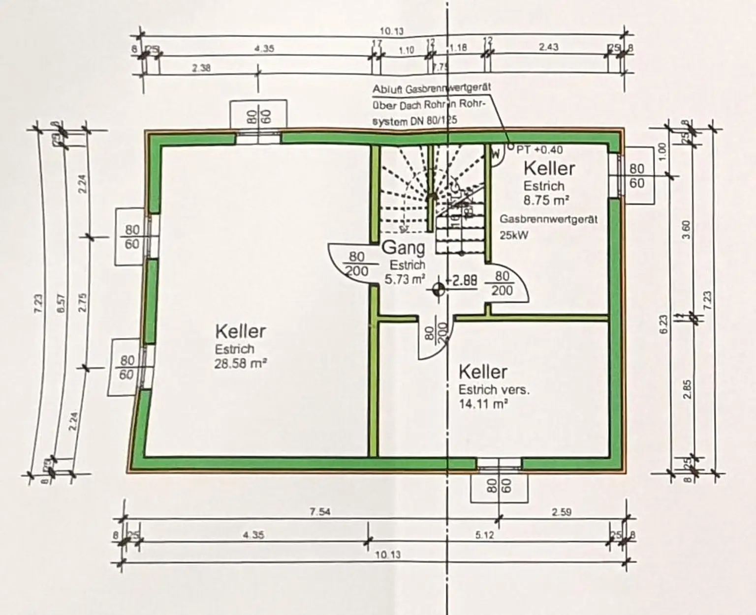 Haus nahe U1 und Leopoldau