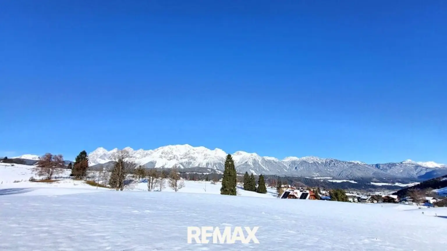 Blick Nord Dachsteinmassiv