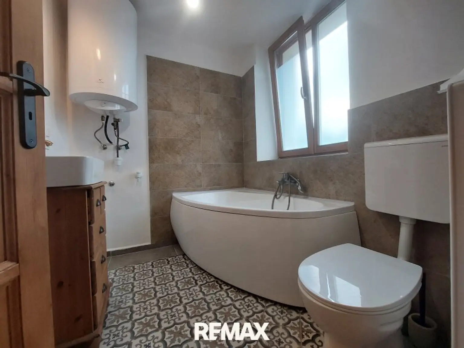 Badezimmer mit Toilette
