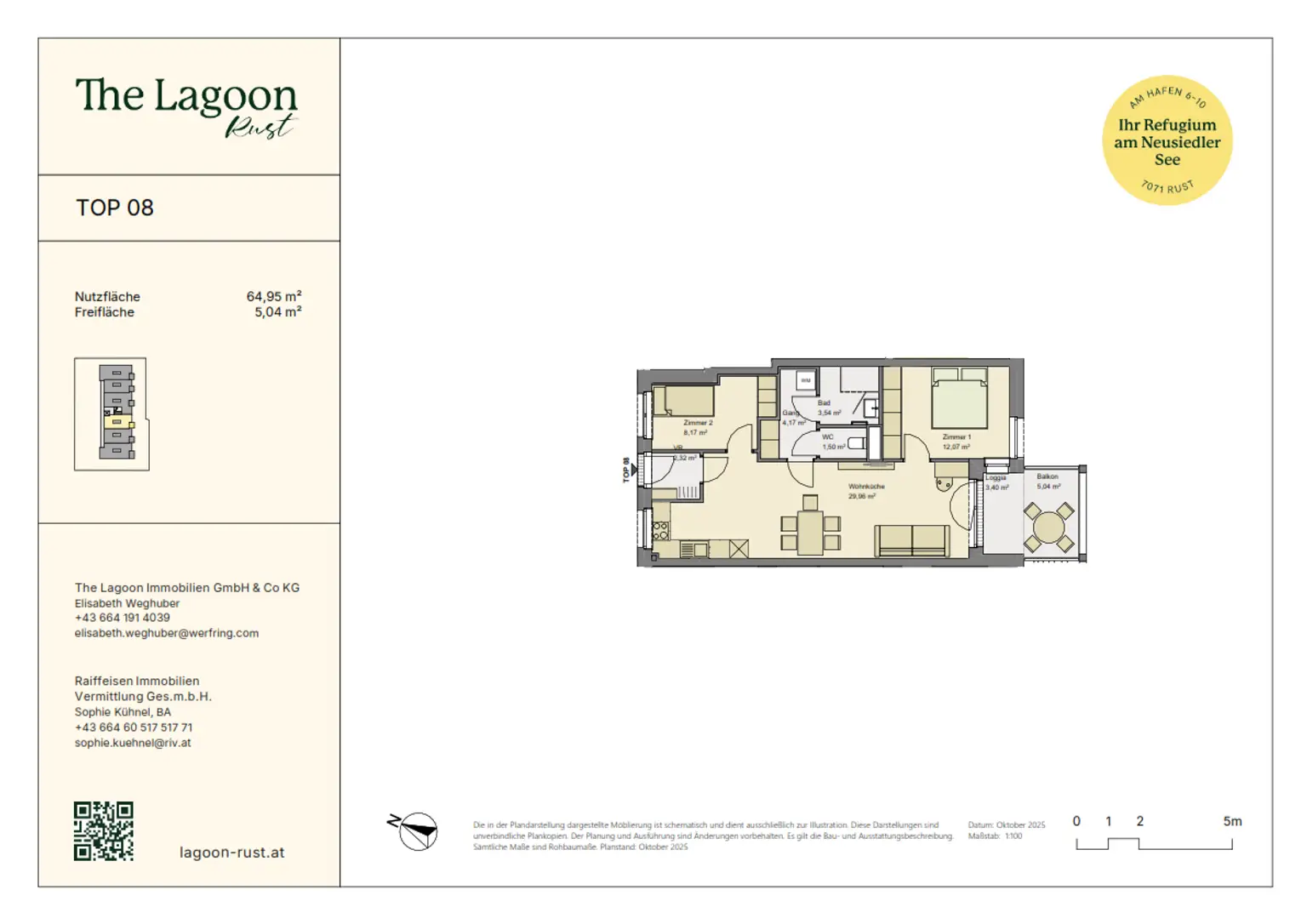 "The Lagoon" - Modern - Nachhaltig - Elegant PROVISIONSFREI