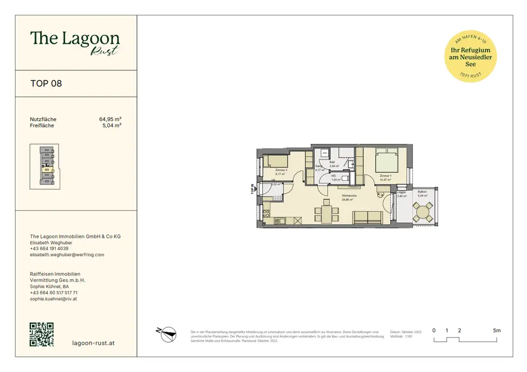 "The Lagoon" - Modern - Nachhaltig - Elegant PROVISIONSFREI