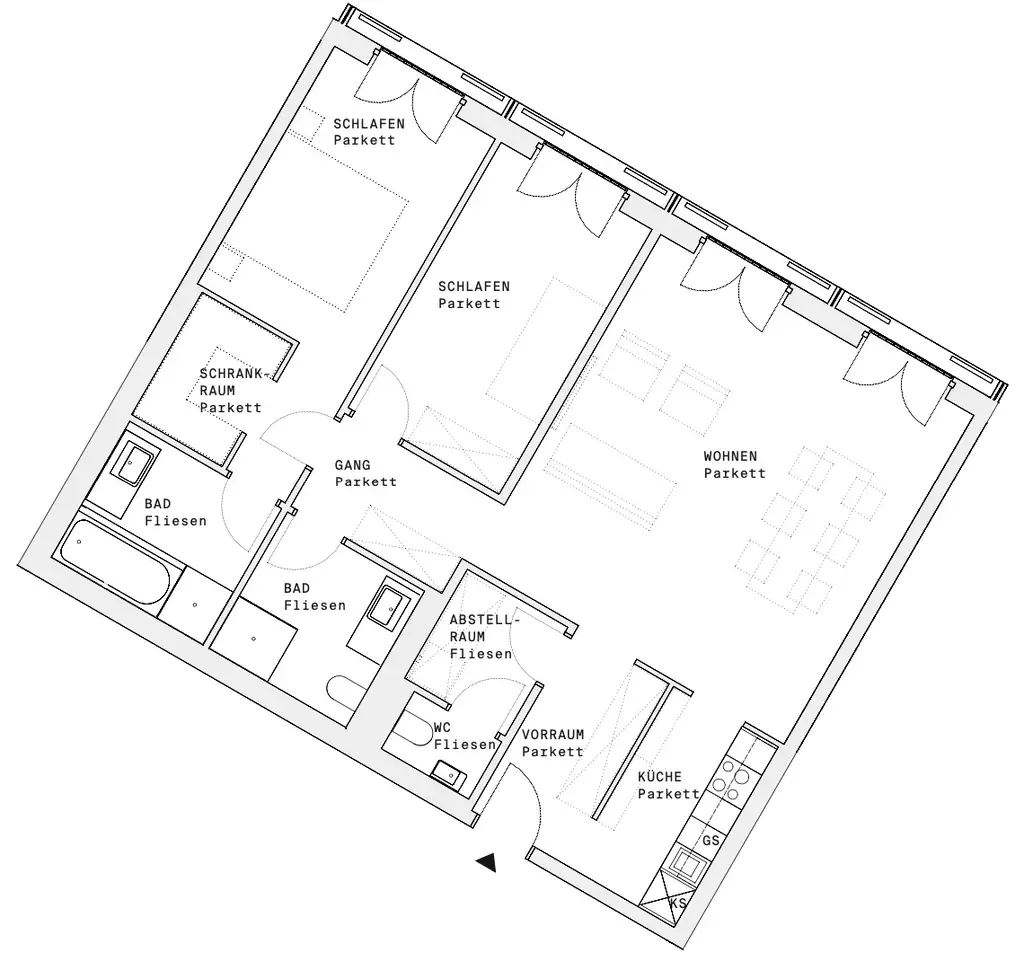 DC-FLATS: High-End-Apartment bei der UNO-City!! ERSTBEZUG!!