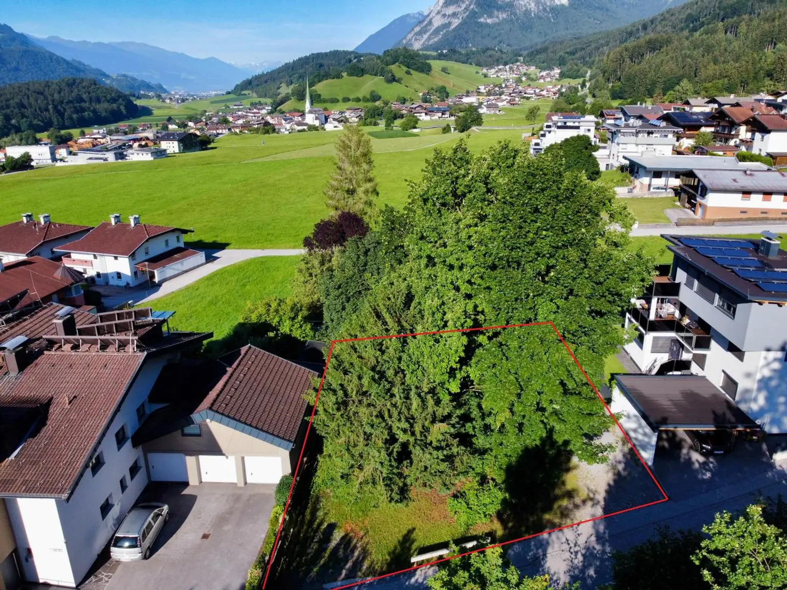 Wohnen am Waldrand – Ruhiges und sonniges Baugrundstück in Wiesing
