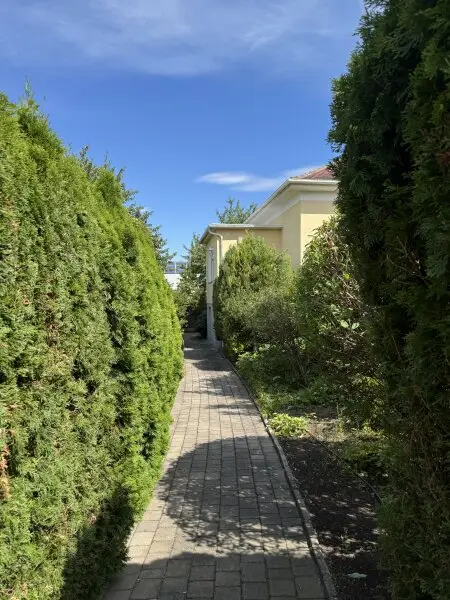 Kleines Einfamilienhaus mit Südterrasse und Garage