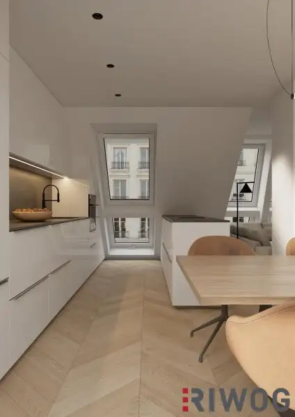 DACHGESCHOSSMAISONETTE II ERSTBEZUG MIT TERRASSE / BALKON / DACHTERRASSE II 4 ZIMMER II NÄHE OTTAKRINGER BRAUEREI II PROJEKT ABELEGASSE 20