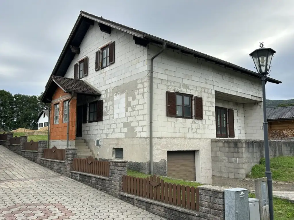 +++Einfamilienhaus als Rohbau – Freie Gestaltung in grüner und ruhiger Lage in Yspertal+++